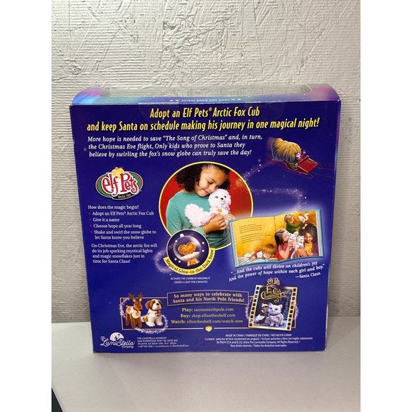 Elf Pets: An Artic Fox Tradition Plush With Storybook, Elf on the Shelf - Picture 2 of 2